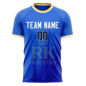 สั่งซื้อเสื้อฟุตบอลยูนิเซ็กซ์เสื้อระบายอากาศแห้งเร็วทำจากโพลีเอสเตอร์100% แบบปรับแต่งได้สำหรับแฟนกีฬาและผู้เล่นใช้ - Product Image 6