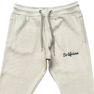 Conjunto de Jogger con capucha de mezcla de poliéster de algodón unisex, logotipo serigrafiado, ropa informal Premium, ropa de calle cómoda - Product Image 5