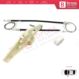 ชุดซ่อมมอเตอร์กระจกหน้าต่าง BWR5408 สำหรับประตูหน้าซ้าย รถยนต์โคโรลล่า E10 AE100 E100 ปี 1991-1999 แบบ 3/4/5 ประตู 6980212140 - Product Image 4