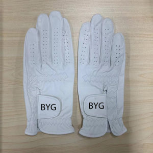 ถุงมือกอล์ฟ PU ระบายอากาศแบบนิ่มมีโลโก้ด้านซ้ายมือผู้ชาย/ผู้หญิงอุปกรณ์เสริมสำหรับสายหนังสไตล์อินโดนีเซียออกแบบได้ตามต้องการ - Product Image 1