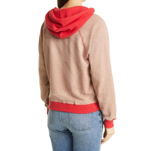 เสื้อฮู้ดแบบกำหนดเองสำหรับผู้หญิง, เสื้อฮู้ดกันหนาวแบบสวมหัวมาใหม่ - Product Image 2