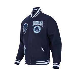 Veste universitaire pour hommes personnalisée de haute qualité Style Letterman personnalisé avec numéro de nom d'équipe cousu Service OEM disponible - Product Image 1