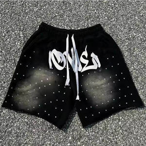 กางเกงขาสั้นกีฬาผู้ชายน้ำหนักเบา สำหรับออกกำลังกาย วิ่ง แห้งเร็ว ใส่สบาย เอวยางยืด สไตล์ลำลอง - Product Image 1