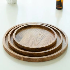 Bandeja de Servir Ecológica de Madera de Acacia Pulida con Soporte para Vino y Tabla de Quesos a Precio Económico - Product Image 1