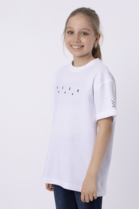 Cheap Custom Logo Small Size 100% Cotton girls Kids T-Shirt Wholesale cheap Turkish Brand girls t-shirt - Product Image 4