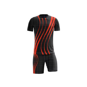 Tenue de football de style actuel, couture durable, vêtements de sport respirants, tenue de football, entraînement de football, vêtements de sport à séchage rapide - Product Image 2