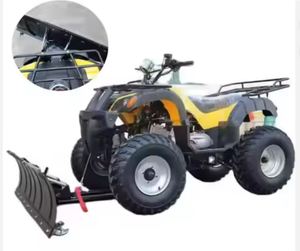 รถไถหิมะสี่ล้อราคาประหยัดและมีประสิทธิภาพสำหรับการกำจัดหิมะหนาและเศษขยะบนทางหลวง ลานจอดรถ และลานสาธารณะ - Product Image 3