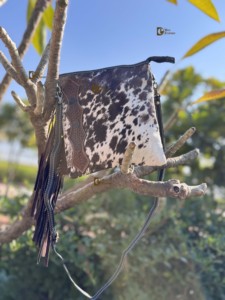 Bolso de Mano de Cuero Vacuno con Flecos, Hecho a Mano, Tallado, Estilo Bohemio Gitano Vintage, Bolsos de Hombro Elegantes, Gran Venta - Product Image 5