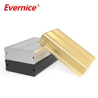 Usinage CNC Boîtier en aluminium anodisé Boîtiers d'instruments électroniques Boîtier PCB Boîte de jonction Boîte de rail Din
