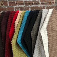 Tissu velours côtelé en nylon polyester 100% professionnel du Vietnam pour coussins de tapisserie d'ameublement de voiture et de meubles de canapé