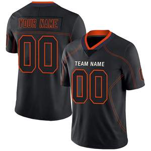 Maillot de football américain de haute qualité pour le numéro d'équipe personnalisé en gros Nouveaux modèles par chemises de sublimation Power Hint - Product Image 4