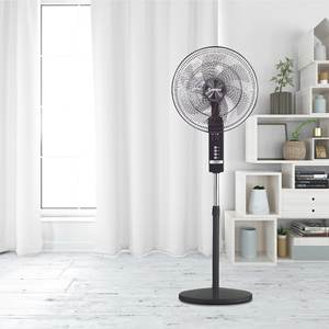 RWF-20AHD พัดลมมอเตอร์ไฟฟ้ากระแสสลับ63W ปรับโหมดปกติได้6.9กก. หน้าจอแสดงผล LED ติดตั้งพื้นกลางแจ้งทำงานด้วยแบตเตอรี่ - Product Image 6