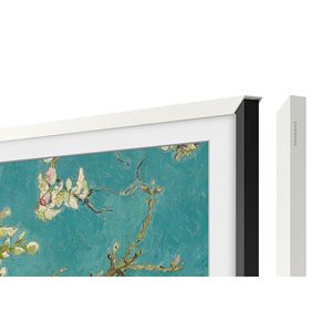 65-Inch 4K Smart Dynamic Range Flat Screen Television with Customizable Decorative <b>Frame</b> <b>White</b>-Customizable Decorative <b>Frame</b> - Product Image 2