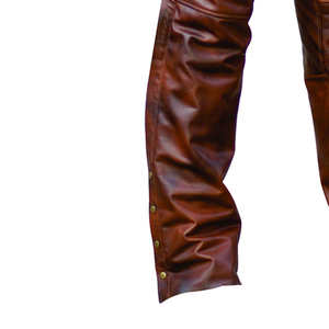 Waterproof Breathable <b>Motorcycle</b> Leather Chaps Unique Design Own Your <b>Cheap</b> Price Best Quality Motorbike Chaps - Product Image 6