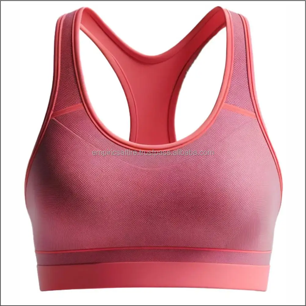 Wholesale High-Impact Sports Bra Custom-Made Running and Yoga Bra for Gym Workouts Made from Spandex/Polyester