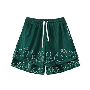 กางเกงขาสั้นตาข่ายผู้ชาย ผลิตโดยมืออาชีพ พิมพ์ลายแบบระเหิด น้ำหนักเบา แห้งเร็ว รับสกรีนโลโก้ตามสั่งจากโรงงาน - Product Image 1