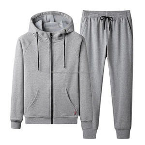 Survêtement en coton de haute qualité avec logo personnalisé, vêtements de sport pour hommes, ensemble de survêtement pour hommes, sweat-shirts, jogging, vêtements de loisirs, survêtements - Product Image 5