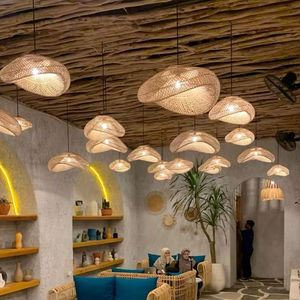 Pantalla de bambú de Vietnam, fabricante de exportación, venta al por mayor, decoración de iluminación natural hecha a mano OEM - Product Image 6