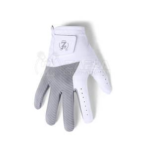 Gants de golf professionnels personnalisés pour hommes 2025, noirs, pour droitier, en cuir véritable de haute qualité, antidérapants, adaptés au sport - Product Image 2