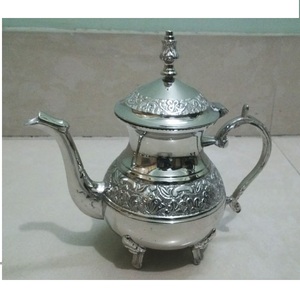 Bouilloire à thé et à café de style antique polie et brillante, idéale pour servir du thé vert, pour la maison, la cuisine, le restaurant - Product Image 2