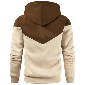 Street Style Custom Oversized Men Hoodies Blank Plain Bulk Invierno Hombres Sudadera Pullover Hoodies - Product Image 3