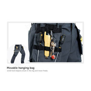 กางเกงเซฟตี้ทำงานสำหรับผู้ใหญ่กางเกงทำงานสไตล์ใหม่บริการ OEM - Product Image 5