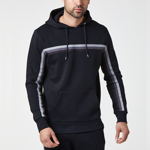 Survêtements techniques en molleton pour hommes, de haute qualité, coupe régulière, respirants, à capuche, décontractés, avec logo personnalisé, design haut de gamme - Product Image 3