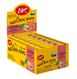 Snack dolci senza zucchero aromatizzati alla Guava 24x30g di ingredienti Semi-morbidi naturali Semi-morbidi in borsa deliziosi e sani - Product Image 3
