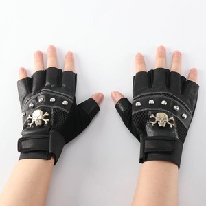 2025 venta al por mayor de guantes de gimnasio de Ciclismo de medio dedo para Hombres Nuevo diseño de cuero equipo de levantamiento de pesas cómodo accesorio de Fitness para gimnasio - Product Image 1