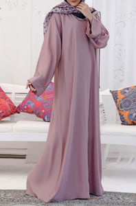 Robe longue à la cheville, style arabe, qatari, turc, décontractée, qualité supérieure, nouvelle, élégante, respirante, abaya islamique, traditionnelle, musulmane, vintage - Product Image 3