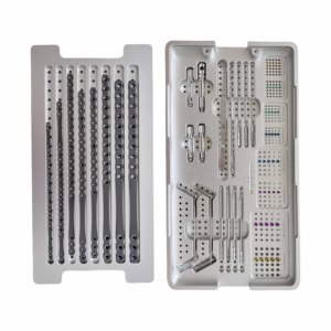 Système vétérinaire des Alpes Plaque de verrouillage en titane Instrument chirurgical orthopédique pour la reconstruction osseuse Orthopédique vétérinaire - Product Image 2