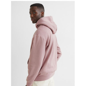 Sudadera con Capucha Oversize de Algodón 100% Pesado para Hombre, con Hombros Caídos, Lisa, Personalizable con Logotipo, Venta al por Mayor - Product Image 4