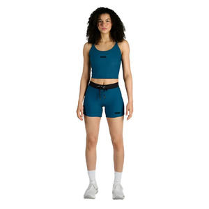 Shorts de Compresión GripFlex para Mujer, Cintura Alta, Transpirables, Secado Rápido, Anti-rozaduras, con Logotipo, Nailon y Elastano, OEM - Product Image 2