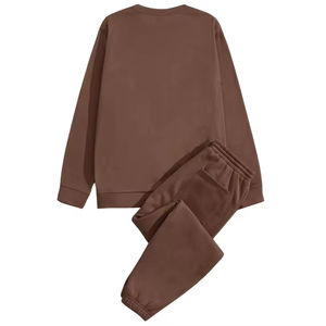 Survêtement de qualité supérieure Streetwear lourd ensemble de survêtements surdimensionnés en coton polaire surdimensionnés survêtements de jogging survêtements personnalisés pour hommes - Product Image 6