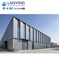 Edificios Prefabricados de Acero Marca SYLY para Almacenes y Otras Estructuras, Garantía de 5 Años, Construcción Económica