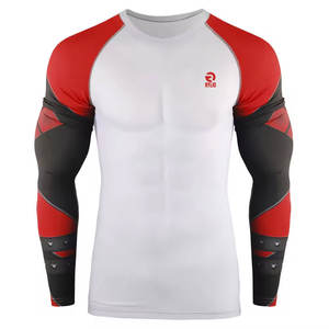 เสื้อรัดรูปสำหรับผู้ชายเสื้อรัดรูปพิมพ์โลโก้ตามสั่งทำจากวัสดุที่ดีที่สุด - Product Image 2