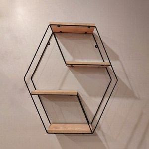 Fancy wooden <b>shelf</b> wall mounted storage <b>shelves</b> for home hotels living room kitchen bathroom home decor accessories hot selling - Product Image 3