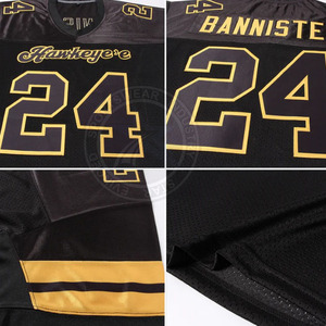 Maillots de football américain sur mesure à manches courtes, nouvelle conception, taille plus - Product Image 3