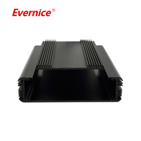 Usinage CNC Boîtier en aluminium anodisé Boîtiers d'instruments électroniques en métal Boîtier pour circuit imprimé Din Rail Box
