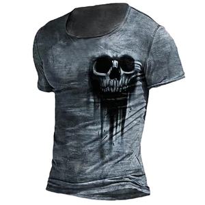 Camiseta sublimada con logotipo personalizado para hombre Oem, camisetas gráficas lisas para mujer, ropa de calle de algodón, camiseta sublimada Unisex - Product Image 3