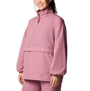 Veste coupe-vent imperméable à la mode pour femmes avec manches longues respirante et pour l'entraînement patchs personnalisés inclus - Product Image 2