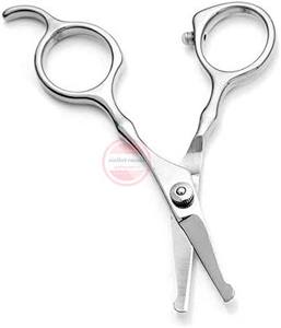 Tijeras de aseo para mascotas, punta redondeada de acero inoxidable, tijera profesional para el cuidado de mascotas - Product Image 4