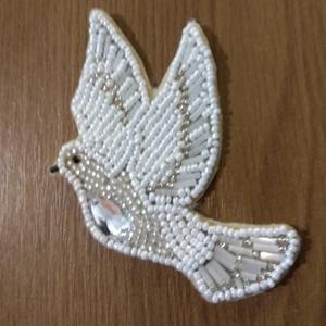 Abalorios de Moda Hechos a Mano con Cuentas de Semillas y Bordado Floral para Bolsos de Mujer, Adornos de Cuero para Bolsos - Product Image 1