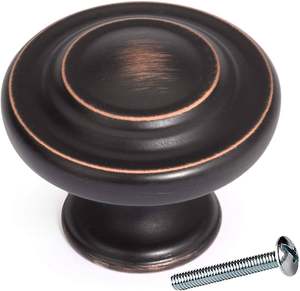 Bouton de tirage de tiroir d'armoire à motif d'étoile en fer forgé Quincaillerie et accessoires de meubles Produits de quincaillerie - Product Image 4