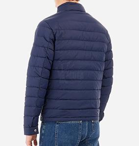Chaqueta acolchada impermeable de invierno para hombre personalizada con cierre de cremallera Material de tela de nueva condición su requisito - Product Image 3