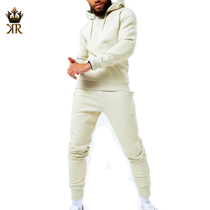 Nouvelle conception OEM – Survêtement polaire deux pièces pour sports d'hiver et jogging – Ensemble de survêtement vierge pour hommes – Survêtements personnalisables avec logo pour hommes - Product Image 1