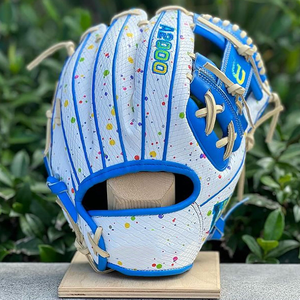 Professional Grade Baseball Batting <b>Gloves</b> Soft Leather Grip, <b>Moisture</b>-Wicking Fabric, Perfect for Practice and Tournaments - Product Image 1