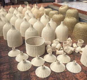 โป๊ะไม้ไผ่งานหัตถกรรมธรรมชาติทำมือจากเวียดนาม - Product Image 5