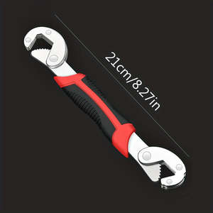 Juego de Herramientas Ajustables de Acero Inoxidable de Alta Resistencia ProMaster, Llave Inglesa Multifuncional y Alicates Combinados para Reparaciones Domésticas, Métrico - Product Image 3