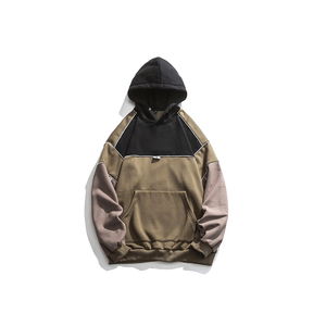 เสื้อวอร์มคอกลมผ้าโพลีเอสเตอร์100% สำหรับผู้ชาย,เสื้อฮู้ดแขนยาวแบบสวมพิมพ์ลาย - Product Image 2